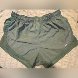 Nike Women's Athletic Shorts in Light Green